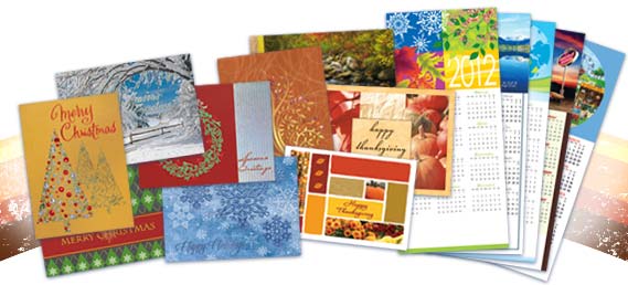 2012 Holiday Cards, Thanksgiving Cards and Calendars